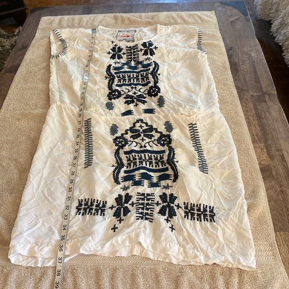 Johnny Was/Biya Johnny Was bohemian Aztec style dress w/ embroidery & pockets - Picture 13 of 15